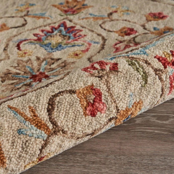 Rugs Town 54102 Beige 6' Round Rug