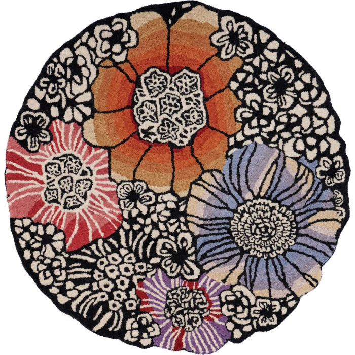 Rugs Town 54106 Multi 4' X 4' Round Rug