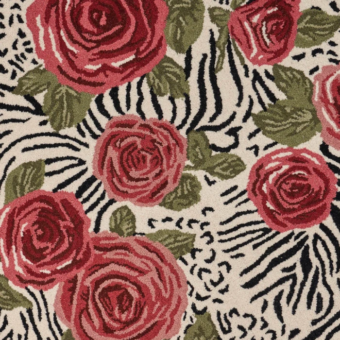 Rugs Town 54107 Multi 4' X 4' Round Rug