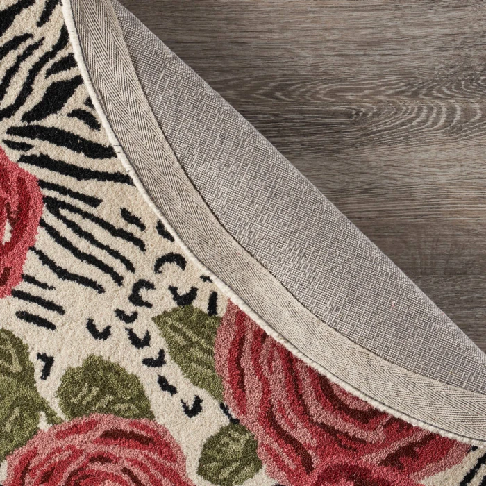 Rugs Town 54107 Multi 4' X 4' Round Rug