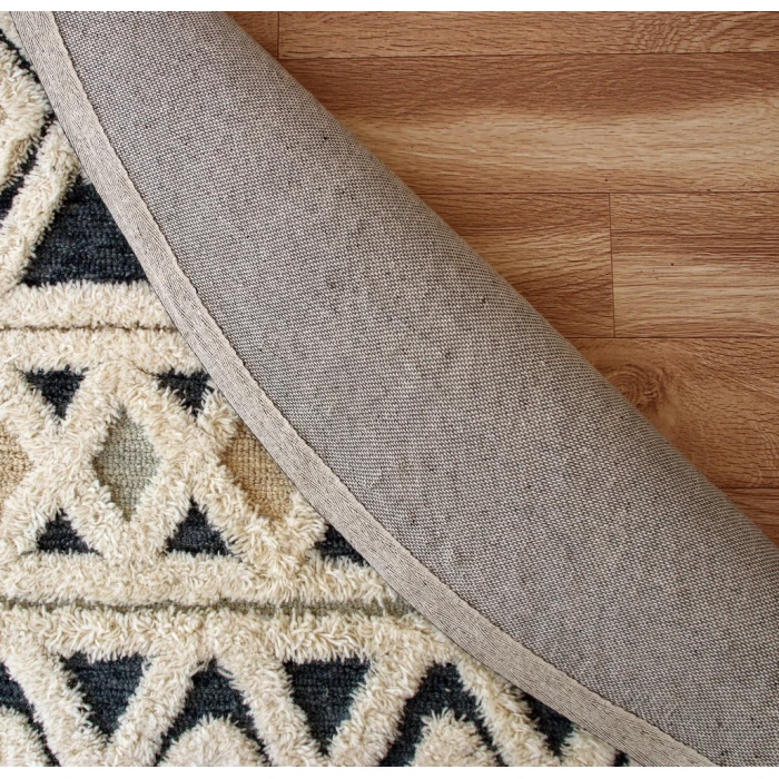Rugs Town 54111 Blue 6' Round Rug