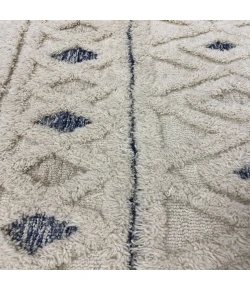 Sindy SIN-AI Cream Area Rug 4 ft. Round