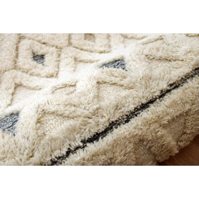 Rugs Town 54112 Ivory 6' Round Rug