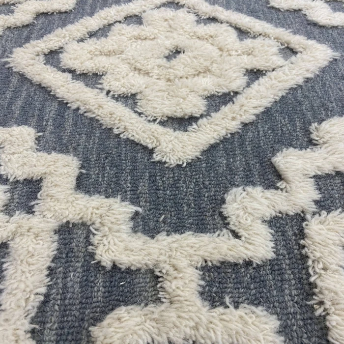 Rugs Town 54113 Gray 4' X 4' Round Rug