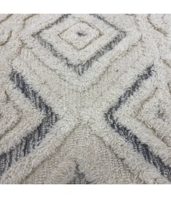 Sindy SIN-AL Cream Area Rug 4 ft. Round