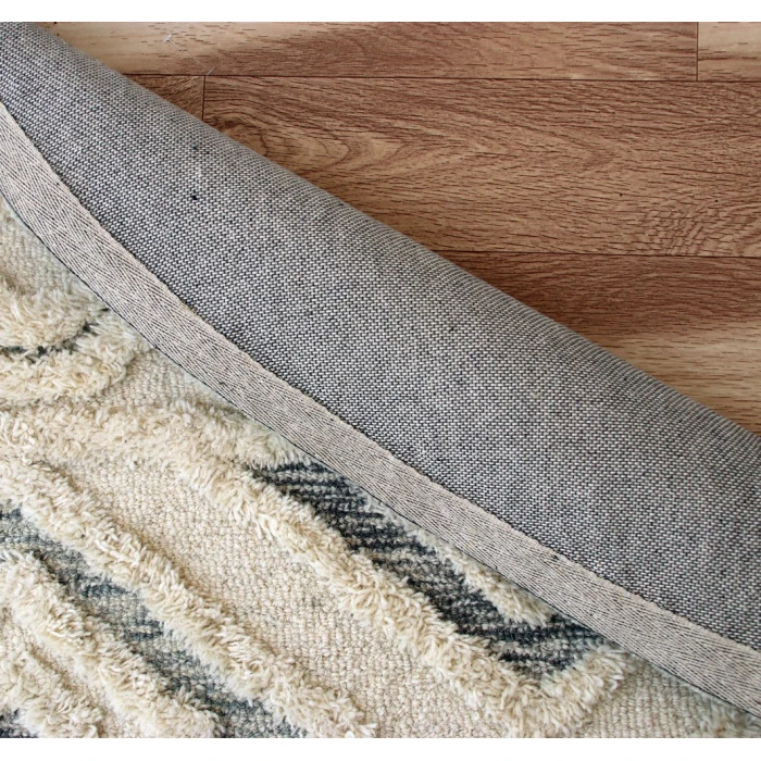 Rugs Town 54115 Ivory 4' X 4' Round Rug