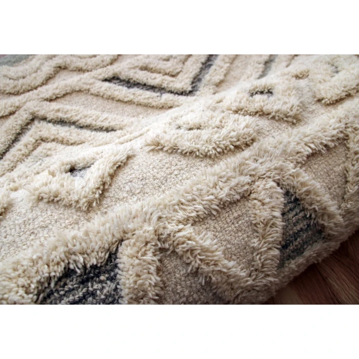 Rugs Town 54115 Ivory 4' X 4' Round Rug