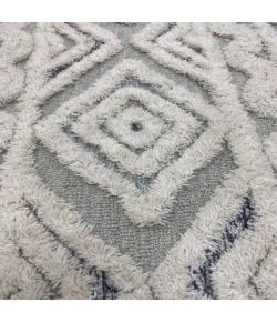 Sindy SIN-AL Gray Area Rug 4 ft. Round