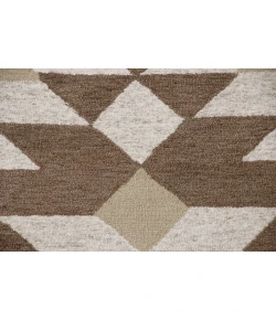 Sindy SIN-AM Brown Area Rug 4 ft. Round