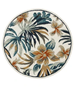 Sindy SIN-AN Multi Area Rug 4 ft. Round