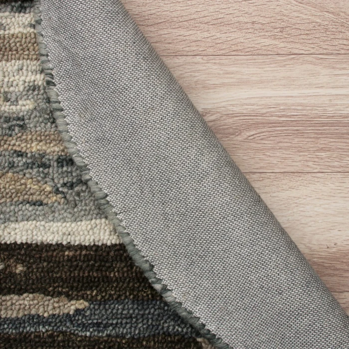 Rugs Town 54121 Natural/ Multi 4' X 4' Round Rug