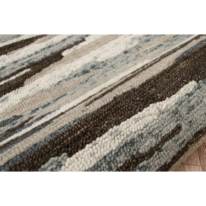 Rugs Town 54121 Natural/ Multi 4' X 4' Round Rug