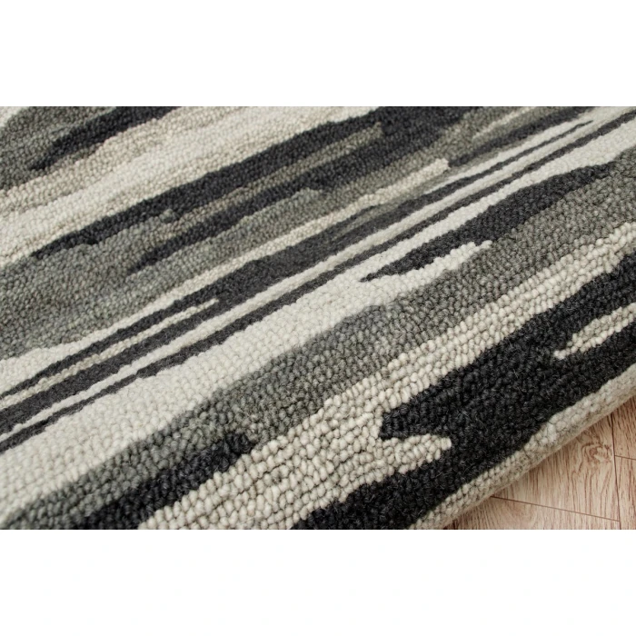 Rugs Town 54122 Gray/ Multi 4' X 4' Round Rug