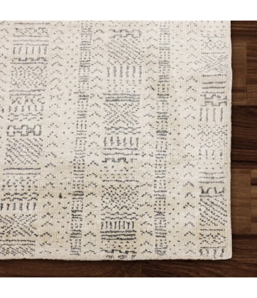 LR Home Sobek White SOBEK 9ft. x 12ft. Rectangle Rug