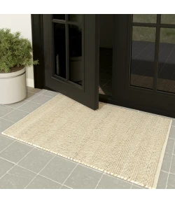 Rugs Town 82876 Sand/Ivory 2ft. x 3ft. Rect. Rug