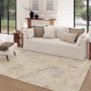 Rugs Town 82760 IVORY / SILVER 5ft. x 7ft.9in. Rect. Rug