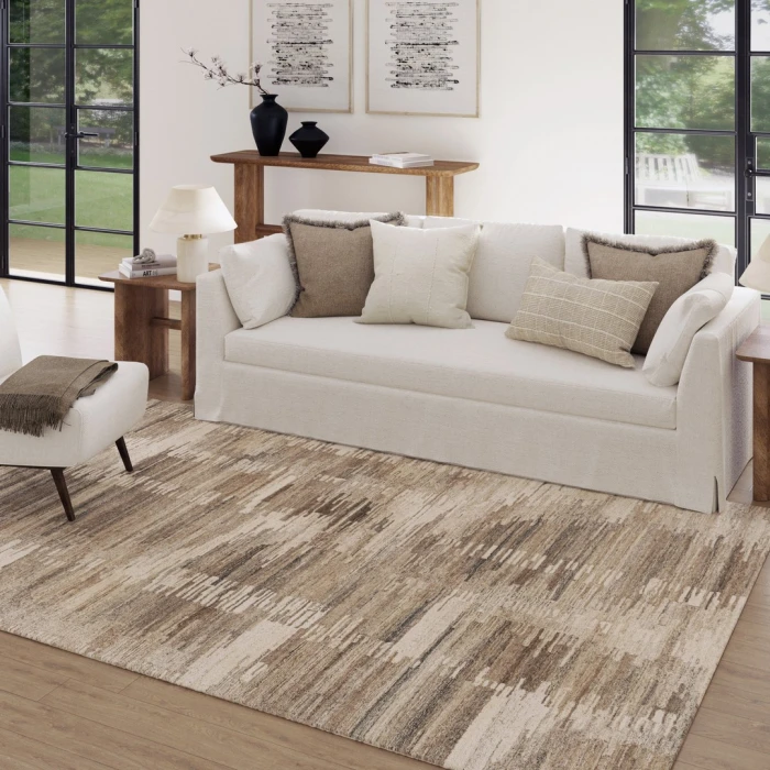 Rugs Town Brown Monterey 7ft.9in. x 9ft.9in. Rect. Rug