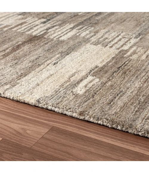 Rugs Town Stria Brown Monterey 9ft. x 12ft. Rect. Rug