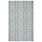 Rugs Town Shower 81242 Blue/ Green 1'10" X 3'0 Rect. Rug