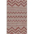 Rugs Town Shower 81244 Beige/ Red 1'10" X 3'0 Rect. Rug