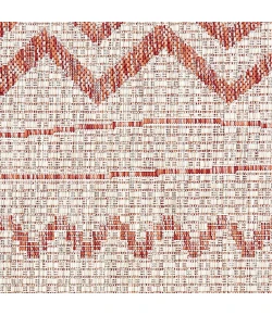 LR Home Sun Shower 81244 Beige/ Red 7'9