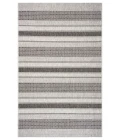 LR Home Sun Shower 81246 Gray/ Black 7'9" X 9'9 Rect. Rug