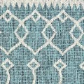 Rugs Town Shower 81247 Blue/ Gray 3' X 5' Rect. Rug