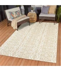 LR Home Sunshower Beige SUNSH 6ft.6in. x 9ft. Rectangle Rug