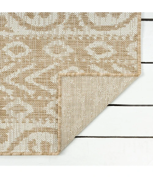 LR Home Sunshower Beige SUNSH 6ft.6in. x 9ft. Rectangle Rug