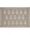LR Home Super Soft Beige SUPER 5ft. x 7ft. Rectangle Rug