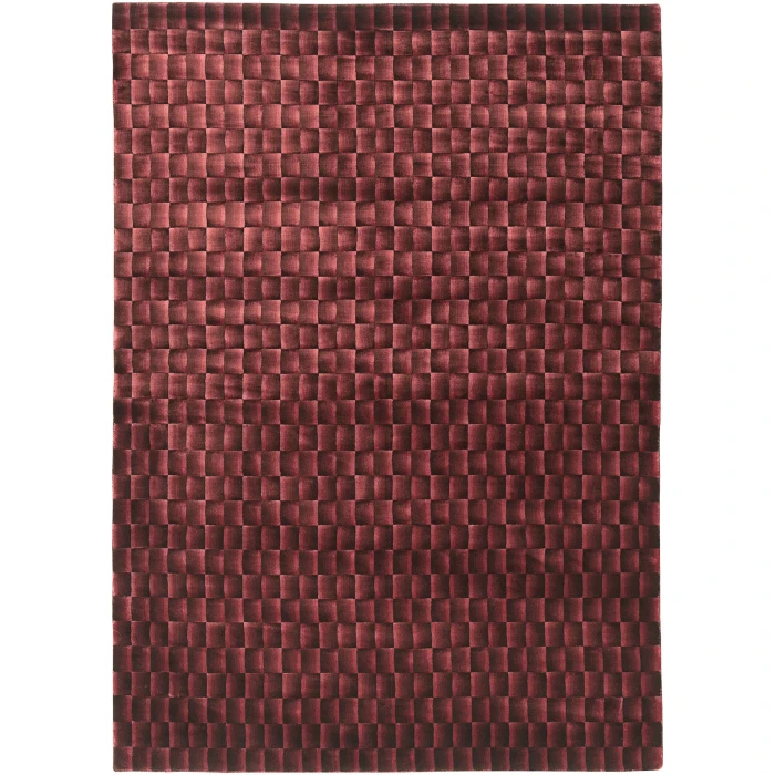 LR Home Super Soft Red SUPER 5ft. x 7ft. Rectangle Rug