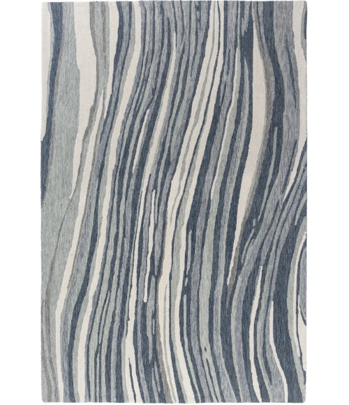Rugs Town Tahoe Blue TAHOE 9ft. x 12ft. Rectangle Rug