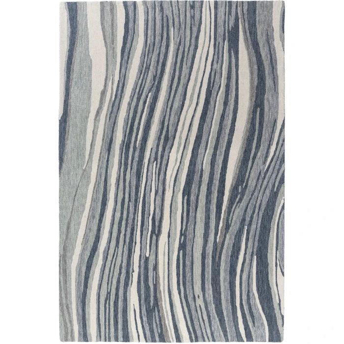 Rugs Town Blue TAHOE 9ft. x 12ft. Rectangle Rug
