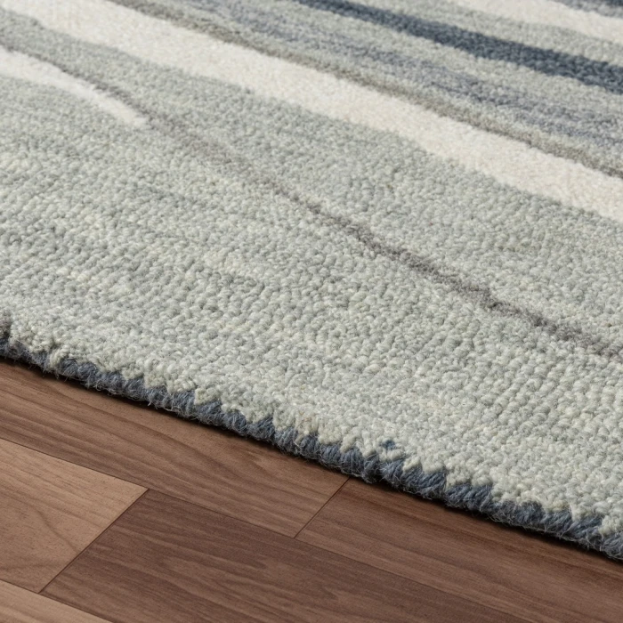 Rugs Town Blue TAHOE 9ft. x 12ft. Rectangle Rug