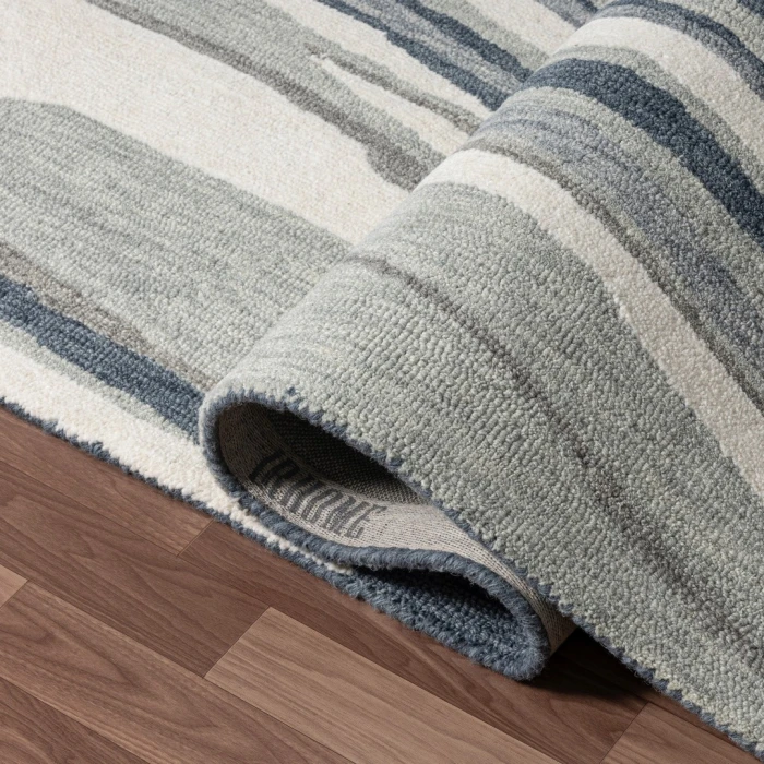 Rugs Town Blue TAHOE 9ft. x 12ft. Rectangle Rug