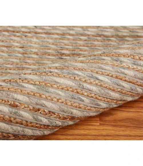 LR Home TOPANGA 81321 Silver 5' X 7'9 Rect. Rug