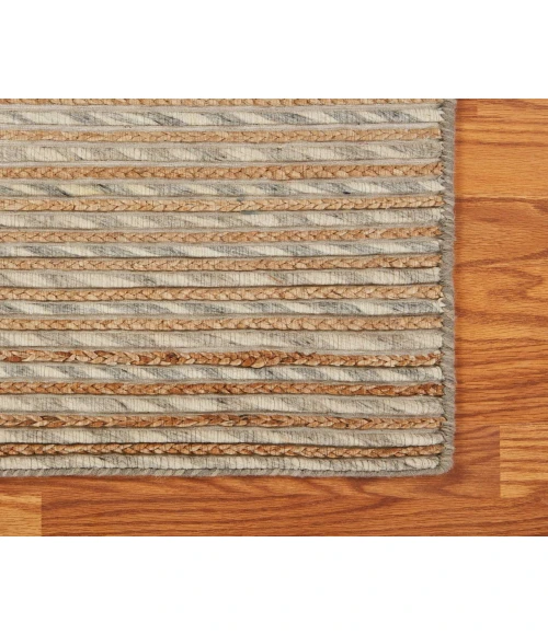 LR Home TOPANGA 81321 Silver 5' X 7'9 Rect. Rug