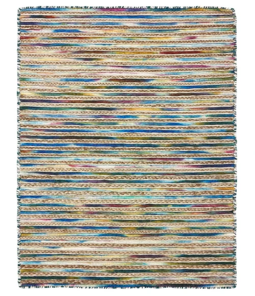 LR Home TOPANGA 81324 Lapis Blue 5' X 7'9 Rect. Rug