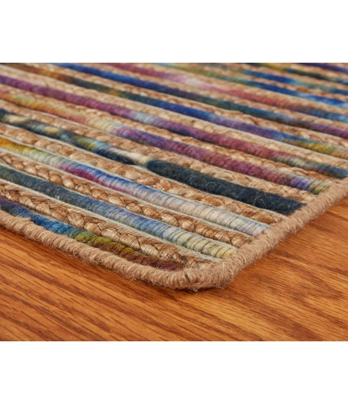 LR Home TOPANGA 81324 Lapis Blue 5' X 7'9 Rect. Rug