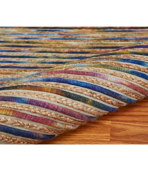 LR Home TOPANGA 81324 Lapis Blue 5' X 7'9 Rect. Rug
