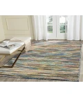 LR Home TOPANGA 81324 Lapis Blue 5' X 7'9 Rect. Rug