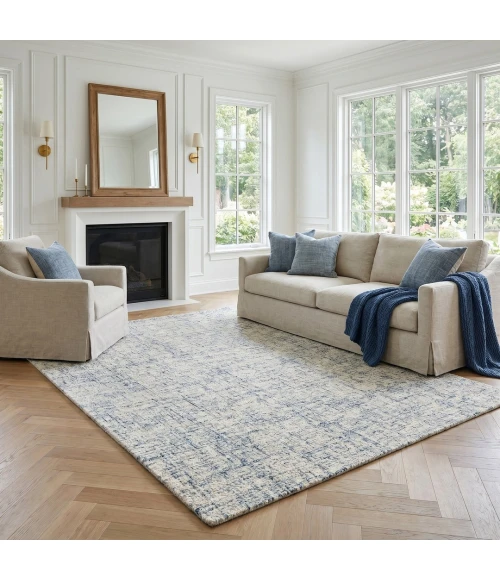 Rugs Town Trace Blue Ellington 5ft.9in. x 8ft.9in. Rect. Rug