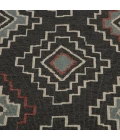 LR Home Tribu Black TRIBU 5ft. x 7ft. Rectangle Rug