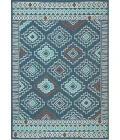 LR Home Tribu Blue TRIBU 5ft. x 7ft. Rectangle Rug