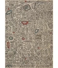 LR Home Tribu Beige TRIBU 2ft. x 3ft. Rectangle Rug
