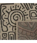 LR Home Tribu Beige TRIBU 2ft. x 3ft. Rectangle Rug