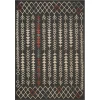 LR Home Tribu Black TRIBU 8ft. x 9ft.9in. Rectangle Rug