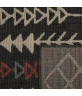 Rugs Town Tribu Black TRIBU 8ft. x 9ft.9in. Rectangle Rug