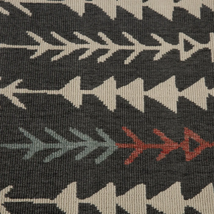Rugs Town Black TRIBU 8ft. x 9ft.9in. Rectangle Rug