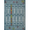 LR Home Tribu Blue TRIBU 5ft. x 7ft. Rectangle Rug